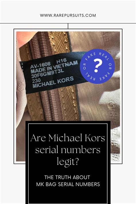 michael kors serial numbers|Michael Kors authentication serial number.